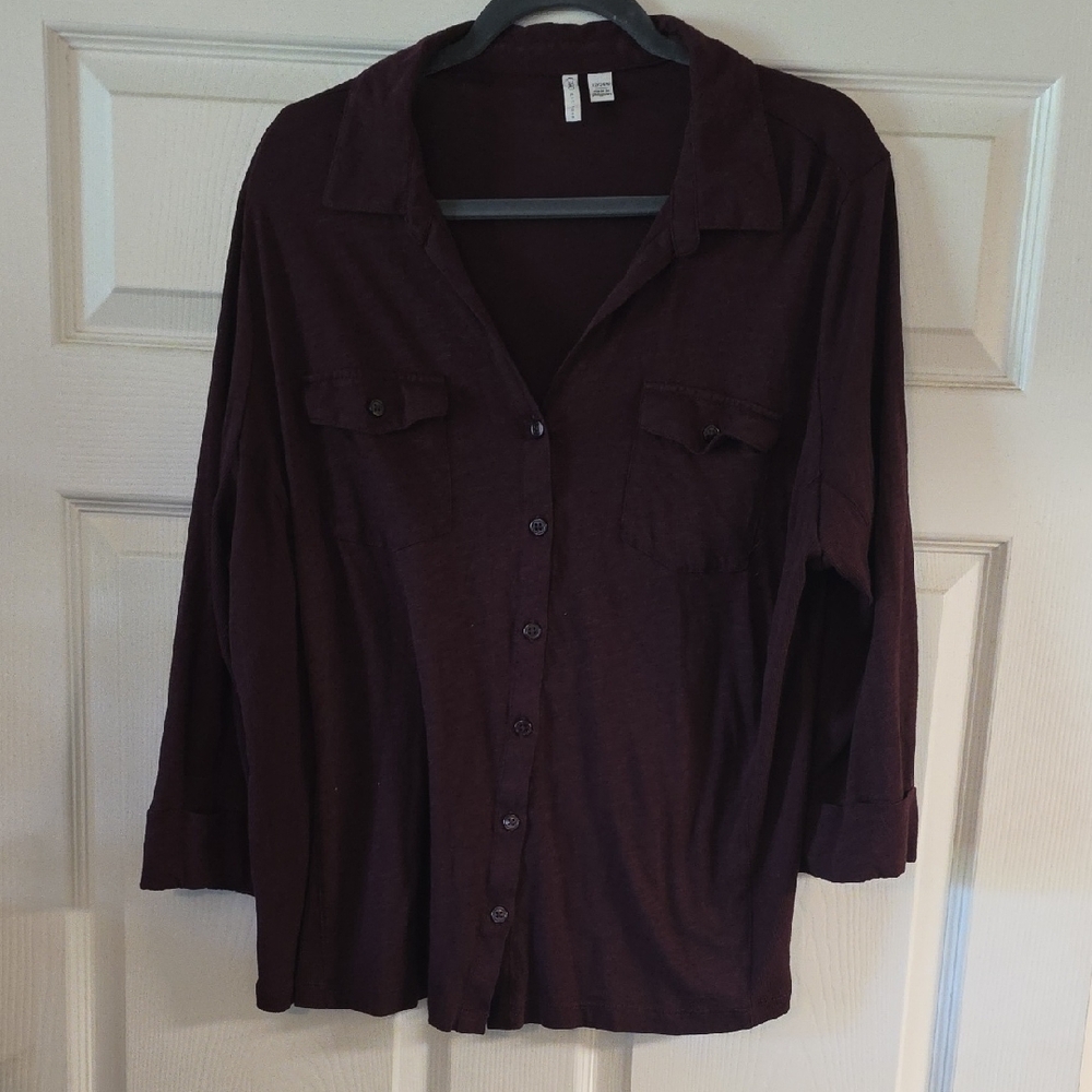Cato Rich Purple Blouse